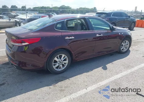 2018 Kia Optima Lx из США, поврежденный, VIN 5XXGT4L36JG228877